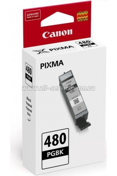  Canon PGI-480 Canon Pixma TS6140/ TS8140 Black (2077C001)