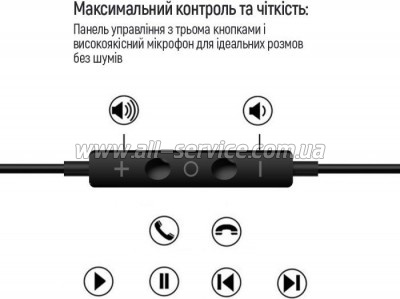  ColorWay 3.5 mm Wired Earphone Sound Wave Black (CW-WD04BK)