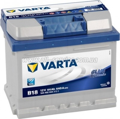 Аккумулятор автомобильный Varta Blue Dynamic 44Ah (544402044) Аккумулятор автомобильный Varta Blue Dynamic 44Ah (544402044)
