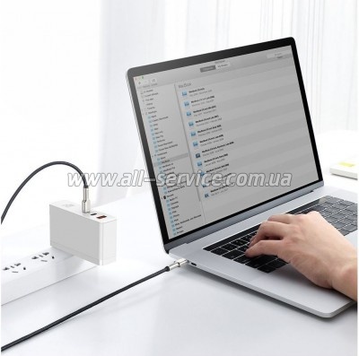���� ������ USB-C to USB-C 1.0m 100W metal black Baseus (CATJK-C01)