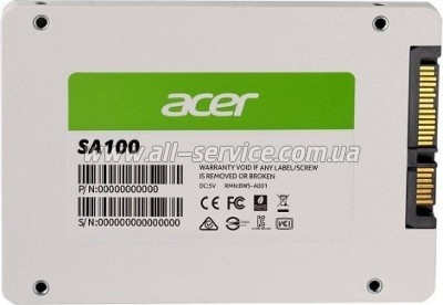 SSD  Acer 2.5" 480GB (SA100-480GB)