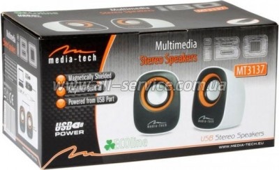   Media-Tech IBO White (MT3137W)