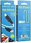 ���� ������ USB 2.0 AM to USB-C 1.0m 3A silicone BX42 white BOROFONE (6931474736772)