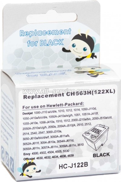 Картридж MicroJet №122XL HP DJ 1050/ 2050/ 3050 аналог CH563HE Black (HC-J122B) Картридж MicroJet №122XL HP DJ 1050/ 2050/ 3050 аналог CH563HE Black (HC-J122B)