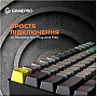  GamePro MK130G Pro Outemu Red Switch Hot-Swap 60 RGB USB/Wireless/Bluetooth Black (MK130G Pro)