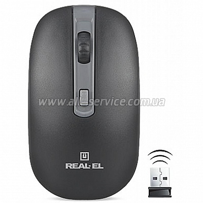  REAL-EL RM-303 black-grey