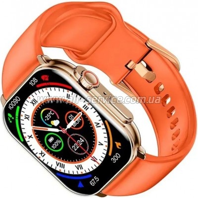 - iMiki SF1 Gold Silicone Strap