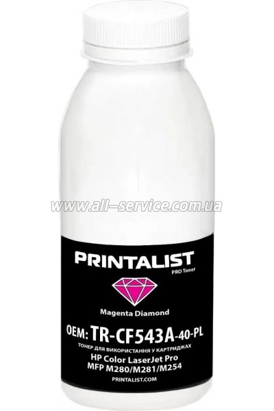  PRINTALIST HP CLJ Pro MFP M280/ M281/ M254  40 Magenta (TR-CF543A-40-PL)
