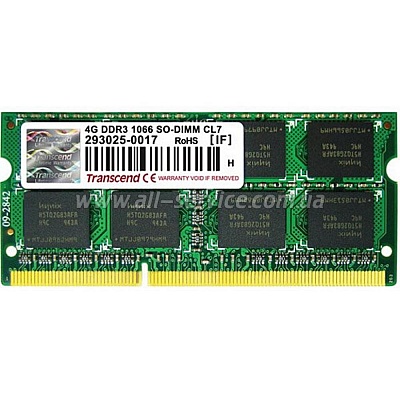 Память 4GB Transcend DDR4 2133 (TS512MSH64V1H) Память 4GB Transcend DDR4 2133 (TS512MSH64V1H)