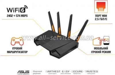  ASUS TUF-AX3000 (90IG0790-MU9B00)