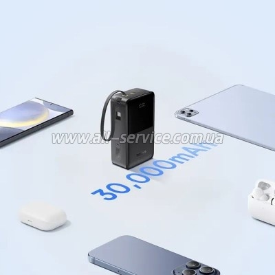 ������� ������������� Baseus EnerFill FC51 Bipow2 Pro 30000mAh PD 22.5W black (E0028100)