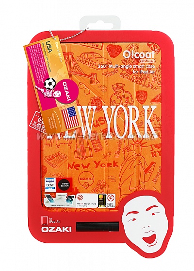  OZAKI O!coat-Travel iPad Air New York OC111NY