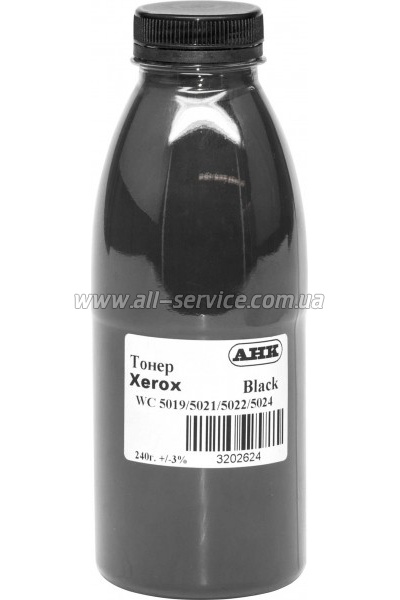 Тонер АНК Xerox WC 5019/ 5021/ 5022 бутль 240г (3202624) Тонер АНК Xerox WC 5019/ 5021/ 5022 бутль 240г (3202624)