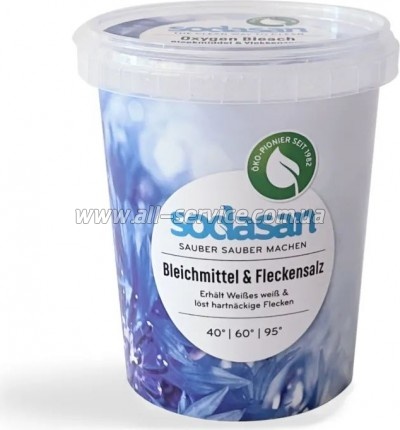 Отбеливатель Sodasan Органическое кислородное средство для отбеливания и удаления стойких загрязнений 450 г (4019886055079) Отбеливатель Sodasan Органическое кислородное средство для отбеливания и удаления стойких загрязнений 450 г (4019886055079)