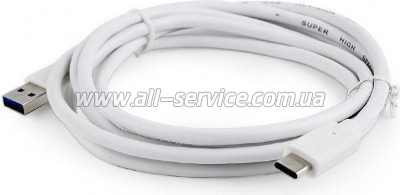 ���� ������ USB 3.0 AM to USB-C 1.8m Cablexpert (CCP-USB3-AMCM-6-W)