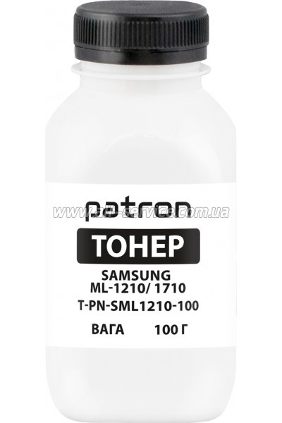 Тонер Patron Samsung ML-1210/ ML-1710 бутль 100г Black (PN-SML1210-100) Тонер Patron Samsung ML-1210/ ML-1710 бутль 100г Black (PN-SML1210-100)