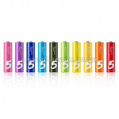  Xiaomi ZMi Rainbow AA batteries 10  (NQD4000RT)