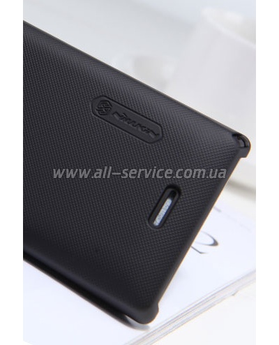  NILLKIN Sony Xperia J - Super Frosted Shield (Black)