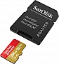   SanDisk 256GB microSDXC C10 UHS-I U3 A2 Extreme V30 + SD  (SDSQXA1-256G-GN6MA)