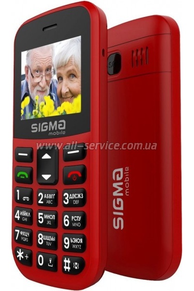 ��������� ������� Sigma Comfort 50 EASY TYPE-C Red (4827798585221)
