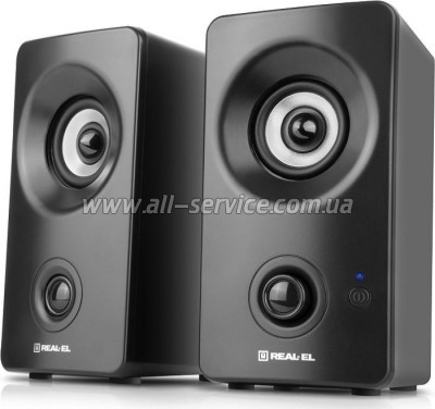   REAL-EL S-405 USB Black (EL121100016)