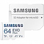   Samsung 64GB microSDXC class 10 EVO PLUS UHS-I (MB-MC64KA/RU)