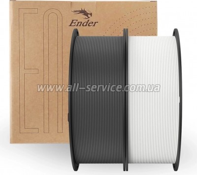 ������� ��� 3D-�������� Creality PLA 2x1��, 1.75��, white+black (3301010337)