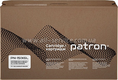 �������� Patron Green Label HP LJ 4003/ 4103/ MFP 4103 ������ W1510X (PN-151XGL)