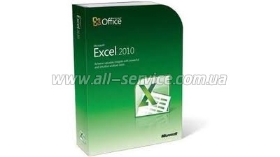  Microsoft Excel 2010 32-bit/ x64 Russian DVD (065-06981)