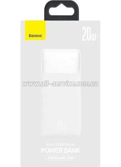 ������� ������������� Baseus Bipow 20000mAh PD 20W White (PPBD20K)