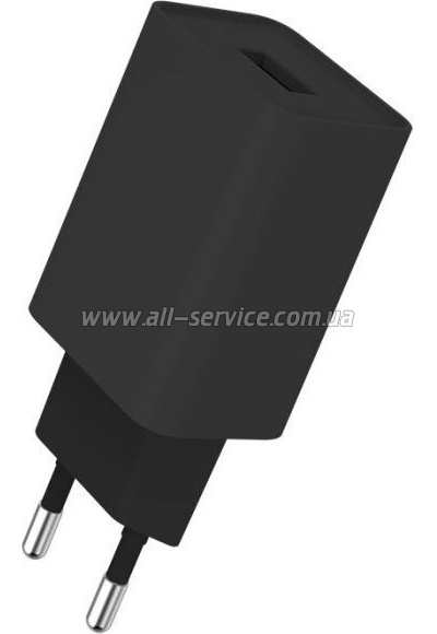   ColorWay 1USB AUTO black (CW-CHS012-BK)