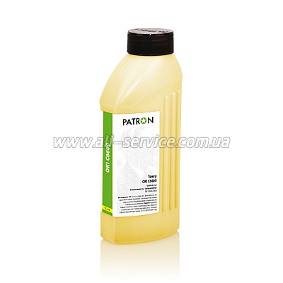 ТОНЕР OKI C8600 YELLOW ФЛАКОН 180 г PATRON ТОНЕР OKI C8600 YELLOW ФЛАКОН 180 г PATRON