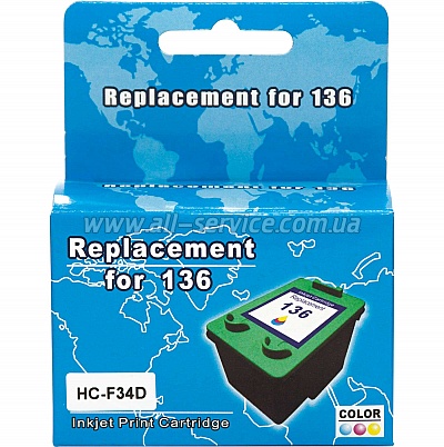  MicroJet HP PSC 1513  HP 136/ C9361HE Color (HC-F34D)