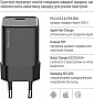 �������� ������� ColorWay GaN Mini 25W PD Port PPS USB-C black (CW-CHS052PD-BK)