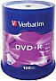  DVD Verbatim 4.7Gb 16X CakeBox 100 (43551)