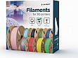 Пластик для 3D-принтера Gembird PLA+, 1.75 мм, 1 kg, gray (3DP-PLA+1.75-02-GR) Пластик для 3D-принтера Gembird PLA+, 1.75 мм, 1 kg, gray (3DP-PLA+1.75-02-GR)