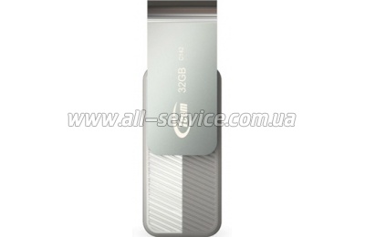  32GB TEAM GROUP USB 2.0 C142 White (TC14232GW01)