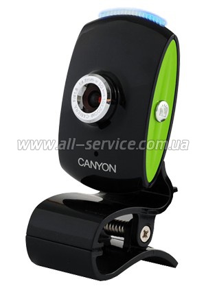 Веб камера CANYON CNR-WCAM43G Черный/Зеленый + гарнитура CNR-HS1 Веб камера CANYON CNR-WCAM43G Черный/Зеленый + гарнитура CNR-HS1