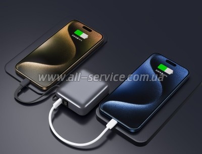 ������� ������������� Vinga 10000 mAh PD 35W (VPBB1035C)