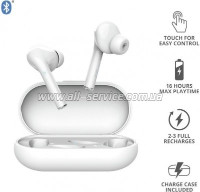 �������� Trust Nika Touch True Wireless White (23705)