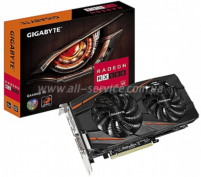  GIGABYTE AMD RX580 4GB GDDR5 (GV-RX580GAMING-4GD)