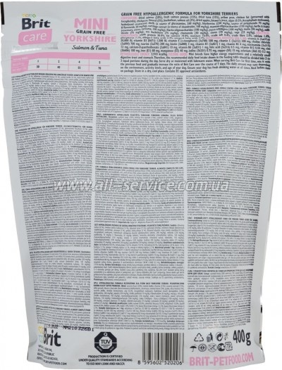     Brit Care GF Mini Yorkshire 400  (8595602520206)