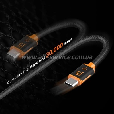 ���� ������ USB-C to USB-C 3.0m 100W 20V/5A premium J5create (JUCX25L30-N)