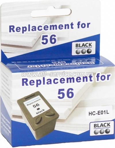 �������� MicroJet �56 HP DJ 5550/ PSC 2110/ 2210 ������ C6656AE Black (HC-E01L)