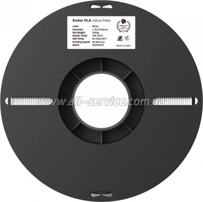 ������� ��� 3D-�������� Creality PLA 2x1��, 1.75��, white+black (3301010337)