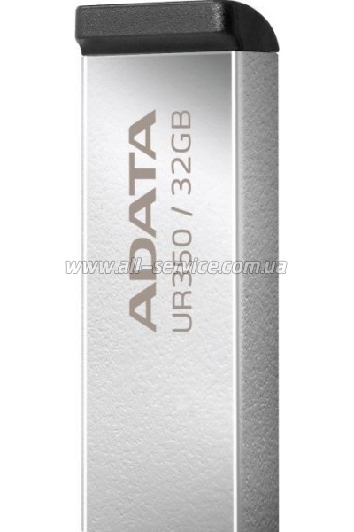  ADATA 32GB UR350 Silver-Black USB 3.2 (UR350-32G-RSR/BK)
