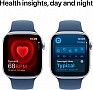- Apple Watch Series 10 GPS 46mm Silver Aluminium Case with Denim Sport Band - M/L (MWWM3QH/A)