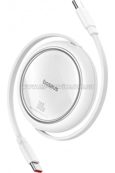 ���� ������ USB-C to USB-C 1.0m 100W white Baseus (P10364500211-00)