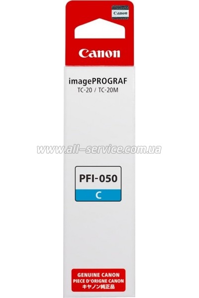 ��������� Canon PFI-050 Canon imagePROGRAF TC-20/ TC-20M Cyan (5699C001)