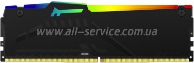     DDR5 64GB 5600 MHz Beast RGB EXPO Black Kingston Fury (ex.HyperX) (KF556C36BBEA-64)